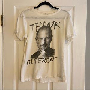 Steve Jobs Think Different 100% cotton tee size Medium